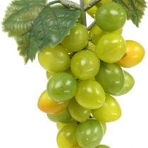 Itens Deco uvas decoração outono verde frutas artificiais 15cm