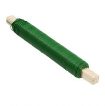 Arame de enrolar arame artesanal verde 0,65mm 100g