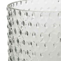 Itens Vaso de flores, vaso de vidro, vidro de vela, lanterna de vidro Ø11,5cm Alt.23,5cm