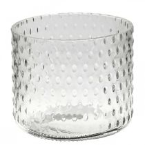 Vidro de lanterna, vidro de castiçal, vidro de vela Ø11,5cm A9,5cm