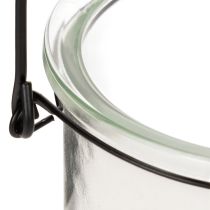 Itens Lanterna de vidro suspensa Ø12cm A12,5cm (2 unidades)