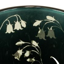 Itens Lanterna decorativa de vidro com design de folha para um toque de estilo na sua casa, 8 cm, conjunto de 4 peças.