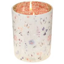 Itens Porta-velas de vidro com motivo de borboleta para momentos aconchegantes, 12,5 cm, 2 peças