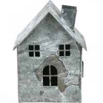 Itens Lanterna de metal, shabby chic, decoração de Natal, caiada de branco, aspecto antigo Alt.14,5cm