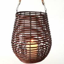 Itens Lanterna decorativa, decoração de velas com pega, lanterna em cesto Ø23cm A27cm