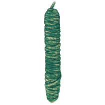 Itens Cordão de lã verde vintage fio absorvente de lã natural juta 30m