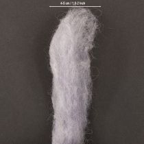 Itens Fita de lã lilás claro, 10m, lã decorativa para floricultura e artesanato.