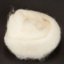 Itens Fita de lã branca, 2m, lã decorativa para artesanato e embrulho.