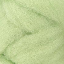 Itens Cordão de lã cordão de feltro fusível de lã verde claro Ø4–5cm 10m