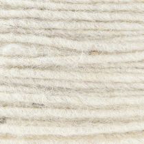 Itens Cordão de lã branco 3mm 100m