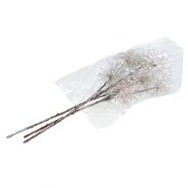 Itens Ramo de hamamélis champanhe 45 cm 3 unidades