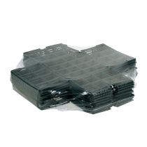 Itens Grade de tijolo 1/2 260 mm x 260 mm x 75 mm plana 20 peças