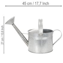 Itens Regador vintage de zinco, 27 cm - vaso para jardim e pátio, floreira de metal