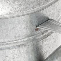 Itens Regador vintage de zinco, 27 cm - vaso para jardim e pátio, floreira de metal
