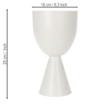 Itens Troféu, design simples, decoração de alta qualidade para interiores modernos, 29 cm