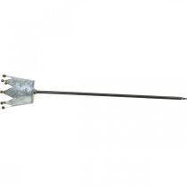 Itens Coroa porta velas para colar zinco Ø9,5cm A50cm