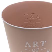 Itens Vaso para flores de zinco Art of Nature diferentes cores Ø17,5cm A15cm