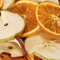Itens Fatias de frutas secas para decoração natural e projetos de artesanato (100g)