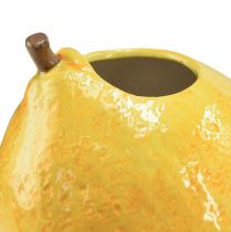 Itens Vaso de limão vaso de cerâmica amarelo limão mediterrâneo Alt.19cm