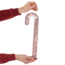 Itens Bengala Doce Artificial Tamanho XL para Decoração de Natal (40cm)