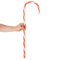 Itens Decoração natalina artificial de bengala doce, 60 cm, 3 peças
