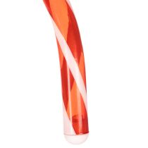 Itens Decoração natalina artificial de bengala doce, 60 cm, 3 peças