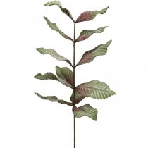 Itens Planta artificial deco ramo verde vermelho marrom espuma H68cm