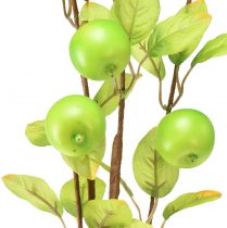 Itens Ramo de maçã decorativo artificial verde 80cm