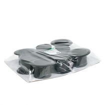 Itens Cilindro preto 7cm 9 unid.