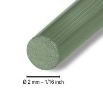 Itens Fio de alumínio verde Ø2mm fio artesanal verde escuro 500g 60m