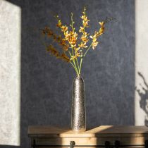 Itens Orquídea Cymbidium artificial em formato de haste para decoração elegante, 95 cm, 2 peças.