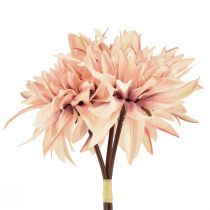 Itens Dália flores artificiais flor rosa Ø15cm C28cm 3 un