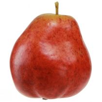 Itens Peras vermelhas decorativas, Ø5,5cm, A6,5cm, 12 unidades, frutas decorativas