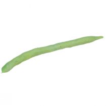 Itens Feijões decorativos, vegetais artificiais, verdes, toque realista, 17 cm, 6 peças