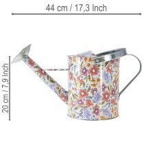 Itens Regador decorativo de metal, vaso vintage para flores, Ø18cm