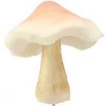 Itens Cogumelos decorativos para colar cogumelos decorativos marrons outono 3,5/5,5 cm 16 peças