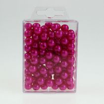 Itens Contas decorativas Ø10mm rosa 115 un