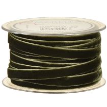 Itens Fita de veludo verde fita de presente veludo verde escuro 10mm 20m