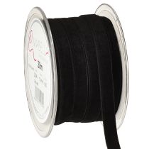 Itens Fitas decorativas Veludo Preto 10mm 20m
