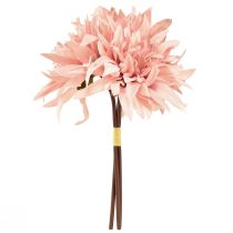 Itens Flores decorativas dália flor rosa artificial Ø15cm C28cm 3 un