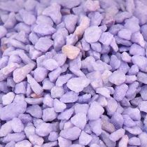 Itens Grânulos decorativos pedras decorativas lilases roxas 2mm - 3mm 2kg