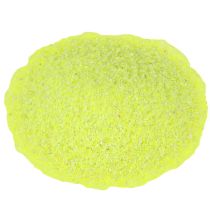 Itens Areia decorativa amarelo neon areia colorida 0,5mm areia amarelo neon 1kg