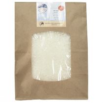 Itens Milho branco neve decorativo 100% material de base biológica 40g