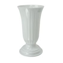 Vaso Lilia branco Ø16 - 28cm vaso de chão 1 peça