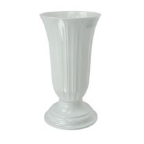 Itens Vaso Lilia branco Ø16 - 28cm vaso de chão 1 peça