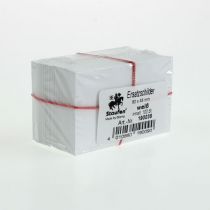 Itens Sinais intercambiáveis/sinais de substituição 80 x 48mm