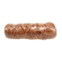 Itens Cordão de feltro fofo Mirabell 25m laranja claro