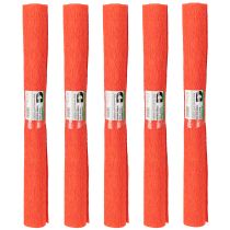 Itens Papel crepom florista crepom florista vermelho 50×250cm 5 peças