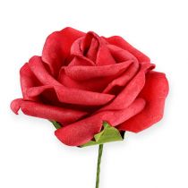 Itens Rosa de espuma Ø6cm vermelho 27p