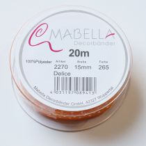 Itens Fita de presente com bolinhas para embrulho elegante, 1,5 cm de largura, 20 m de comprimento.